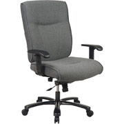 Office Star Proline Big & Tall Chair, Gray Fabric