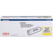 Okidata 43034801 Yellow Toner Cartridge