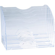 Optimizers Clear 2-Way Organizer