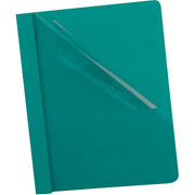 Oxford Clear-Front Report Cover, Green