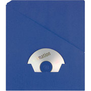 Oxford Recycled Slash Pocket Project Folders, Unpunched, Violet