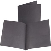 Oxford Twin-Pocket Portfolios, Black, 25/Box