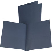 Oxford Twin-Pocket Portfolios, Dark Blue, 25/Box