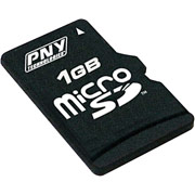 PNY 1GB microSD Card