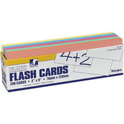 Pacon Blank Flash Cards, 3" x 9"