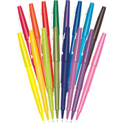 PaperMate Flair Felt-Tip Pens, Medium Point, Assorted, 16 Pack