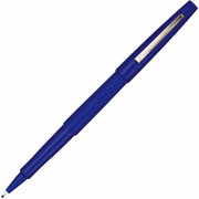 PaperMate Flair Felt-Tip Pens, Medium Point, Blue, Dozen