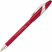 PaperMate FlexGrip Elite Ballpoint Pen, Fine Point, Red, Dozen