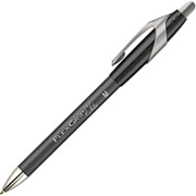 PaperMate FlexGrip Elite Retractable Ballpoint Pen, Medium Point, Black, Dozen