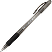 PaperMate Profile Ballpoint Stick Pens, Bold Point, Black, Dozen