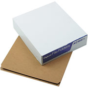 Pendaflex Angled Tab Kraft File Folders with Inserts, Letter Size, 50/Box