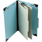 Pendaflex Box Bottom Classification Folders, Legal, 3" Expansion, 3 Partitions, Each