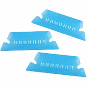 Pendaflex Colored Index Tabs for Hanging File Folders, Blue, 3 Tab, 3 1/2" Long