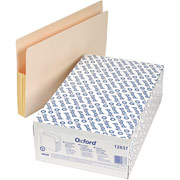 Pendaflex Convertible End Tab Pockets w/ Reinforced Gusset, Legal, 3 1/2" Expansion, 10/Box