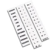 Pendaflex Tab Inserts for Hanging File Folders, 3 Tab, 3 1/2" Long