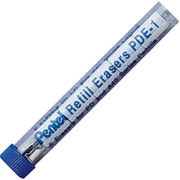 Pentel Automatic Pencil Eraser Refills,  Model #PEN-PDE1PB2-K6