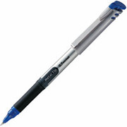 Pentel EnerGel Liquid Gel-Ink Metal Tip Pens, Medium Point, Blue, Dozen