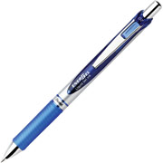 Pentel Energel RTX Retractable Liquid Gel-Ink Pens, Medium Point, Blue, Dozen