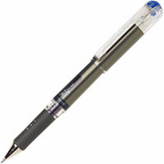 Pentel Hybrid Gel Grip DX Pens, Medium Point, Blue, Dozen