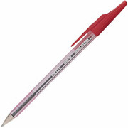 Pilot Better Ballpoint Pen, Fine Point, Red, Dozen