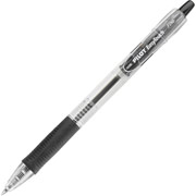 Pilot EasyTouch Retractable Ballpoint Pens, Fine Point, Black, Dozen