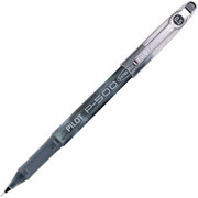 Pilot P-500 Precise Gel Roller Pen, X-Fine Point, Black, Dozen