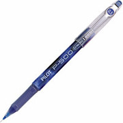 Pilot P-500 Precise Gel Roller Pen, X-Fine Point, Blue, Dozen