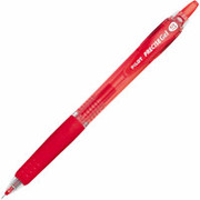 Pilot Precise Gel Retractable Pens, Fine Point, Red, Dozen