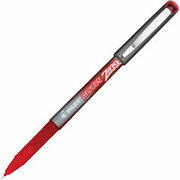 Pilot Precise Zing Rollerball Pens, Fine Point, Red, Dozen