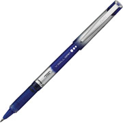 Pilot VBall Grip Liquid Ink Rollerball Pen, Fine Point, Blue, Dozen