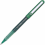 Pilot VBall Liquid Ink Rollerball Pen, X-Fine Point, Green