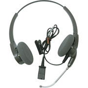 Plantronics H101 Encore Binaural Headset with Voice-Tube Mic