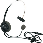 Plantronics H51N Supra Monaural Headset with Noise-Canceling Mic