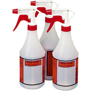 Plastic Spray Bottles, 24-oz