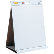 Post-It 20" x 23", Plain White, Table-top Easel Pad