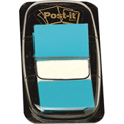 Post-it 1" Bright Blue Flags, 2/Pack