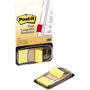 Post-it 1" Yellow Flags, 12/Pack