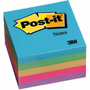Post-it 3" x 3" Assorted Ultra Flat Notes
