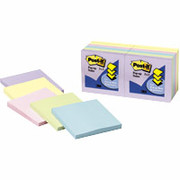 Post-it 3" x 3" Pastel Pop-up Notes