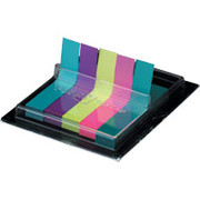 Post-it Flags for Color Coding, Assorted Brights (Blue,Green,Pink,Purple,Teal)