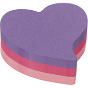 Post-it Heart-Shaped Die-Cut Memo Cube