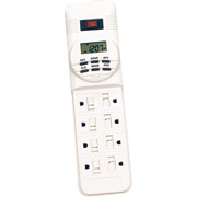 Power Sentry 8 Outlet Power Strip with Digital Timer