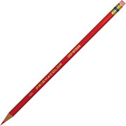 Prismacolor Col-Erase Pencils with Erasers, Red, Dozen