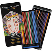 Prismacolor Premier Colored Pencils, 24 Color Set