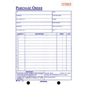 Purchase Order Books, 5-9/16" x 8-7/16", 3-Part