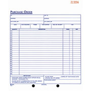 Purchase Order Books, 8-3/8" x 10-11/16", 2-Part