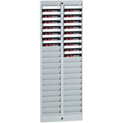 Pyramid 40 Capacity Swipe Card Badge Rack