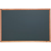 Quartet 2x3 Black Magnetic Chalkboard w/Oak Frame