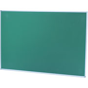 Quartet 4' x 6' Green Magnetic Chalkboard w/Anodized Aluminum Frame