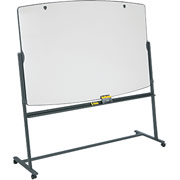 Quartet 4' x 6' Reversible Total Erase Mobile Presentation Easel, Graphite